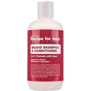 Champú y acondicionador para barba de Recipe for Men 250 ml