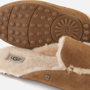 UGG Women s Lane Suede Slippers Chestnut Allsole
