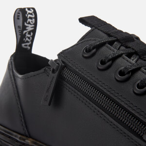 Dr. Martens Men s Dante Zip Softy T Leather 6 Eye Shoes Black Allsole