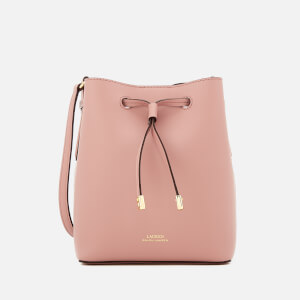 Lauren Ralph Lauren Women s Dryden Debby Mini Drawstring Bag Rose Smoke Porcini