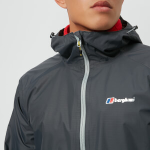 BERGHAUS DELUGE LIGHT SHELL JKT AM DKGRY/DKGRY
