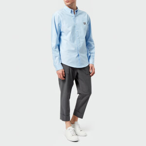 Tシャツ・カットソー WOOYOUNGMI SS25 Light blue poplin shirt (W251DS01 802L) Wooyoungmi Men's Button Down Oxford Shirt - Light Blue | Coggles