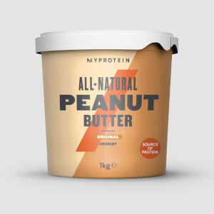 Myprotein Peanut Butter Natural, Crunchy, 1kg (IND)