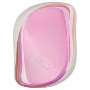 Tangle Teezer Compact Styler Detangling Hairbrush - Holographic Pink