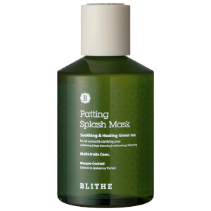 Blithe Soothing and Healing Green Tea Patting Splash Mask 200ml