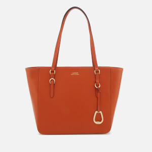Lauren Ralph Lauren Women s Bennington Medium Shopper Bag Burnt Orange