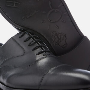 PS Paul Smith Men s Tompkins Leather Toe Cap Oxford Shoes Black Allsole