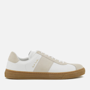 Paul Smith Men s Levon Leather Cupsole Trainers White Allsole