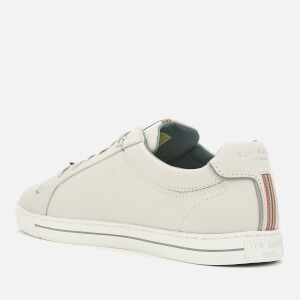Ted Baker Men s Thawne Leather Cupsole Trainers White Allsole