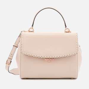 Michael michael kors ava medium scalloped leather satchel 2025