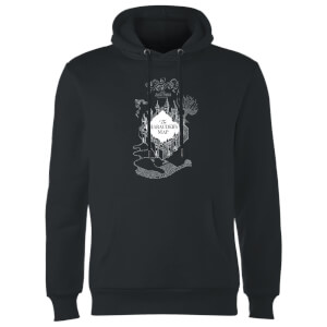 Harry Potter The Marauder's Map Hoodie - Black - S