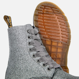 Dr martens grey pascal 8 eye boot glitter boots on sale