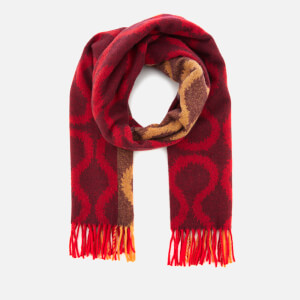 Vivienne Westwood Women's Super Squiggle Scarf - Oxblood