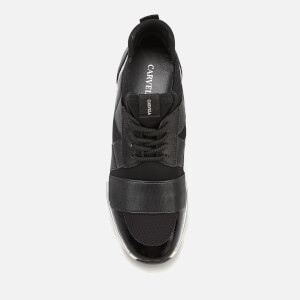 Carvela Women s Lauryn Runner Style Trainers Black Allsole