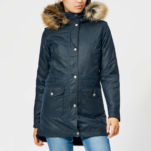 Barbour bridport waxed cotton parka jacket sale