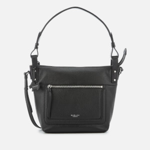 Radley Women s Eltham Palace Medium Shoulder Bag with Zip Top Black