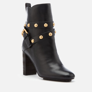 See By Chloe Women s Leather Heeled Boots Nero Allsole