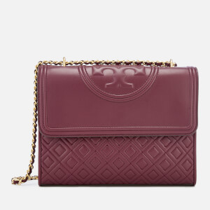 Tory Burch Women s Fleming Convertible Shoulder Bag Imperial Garnet
