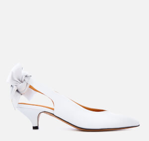 Ganni sabine hot sale suede slingback pumps