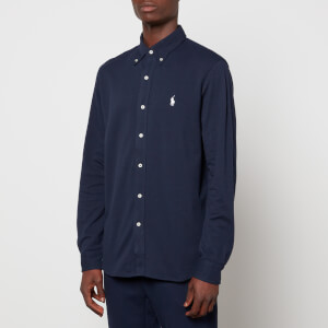 Polo Ralph Lauren Men s Mesh Long Sleeved Shirt Aviator Navy