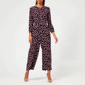 Whistles Women s Lenno Print Magda Jumpsuit Pink Multi