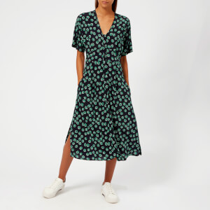 Whistles lenno sales print shirt dress