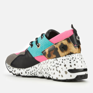 Steve Madden Women s Cliff Running Style Trainers Bright Multi