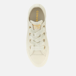 Converse big eyelet white discount