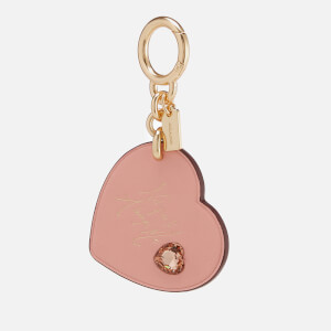 新着商品 Heart Embellished Selena Women's Coach Bag Peony - Charm キーホルダー