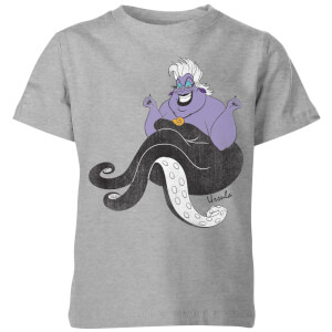 T-Shirt Disney La Sirenetta Ursula Classic - Grigio - Bambini