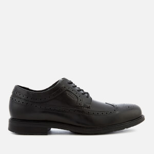 Rockport Men s Essential Detail II Waterproof Wing Tip Shoes Black Clothing Zavvi UK