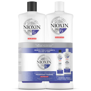 NIOXIN SYSTEM #6 1 L Shampoo and Conditioner Duo Pack