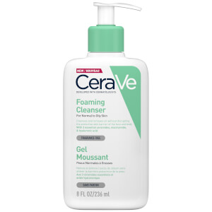 CeraVe Foaming Cleanser with Niacinamide for Normal to Oily Skin 236ml