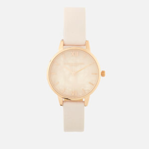 Olivia burton semi precious blossom & rose gold online