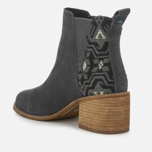 Toms forged iron grey metallic jacquard women's esme new arrivals boots