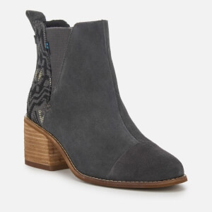 Forged iron grey suede women's esme boots online