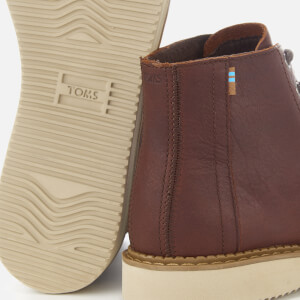 Toms water resistant leather porter boots top