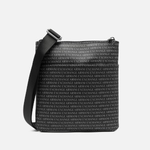 Armani exchange all best sale over print messenger
