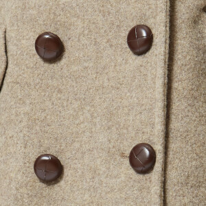 Marant Etoile Women s Etim Wooly Coat Taupe Coggles