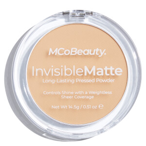 MCoBeauty Invisible Matte Pressed Powder - Natural Beige 14.5g