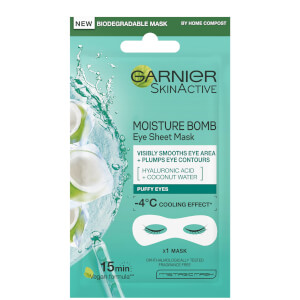 Garnier Hyaluronic Acid and Coconut Water Hydrating Replumping Eye Sheet Mask 6g