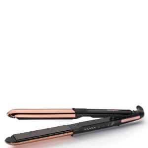 BaByliss Straight and Curl Rose-Gold Hair Straightener - lookfantastic
