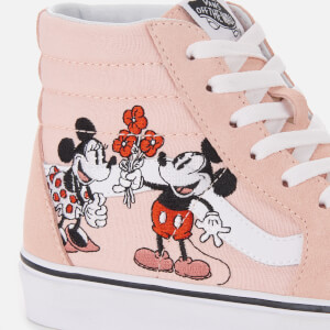 Vans Women s Disney Mickey Minnie Sk8 Hi Top Trainers Pink
