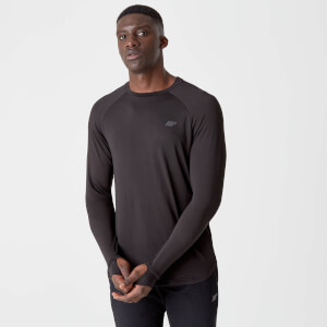 Dry-Tech Infinity Long-Sleeve T-Shirt – Black - XS