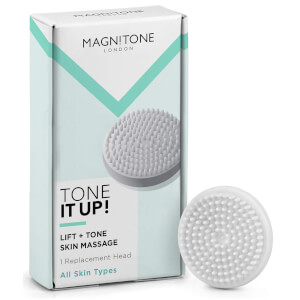 Cabezal de cepillo de masaje Barefaced 2 Tone It Up! de MAGNITONE London - Paquete de 1 unidad