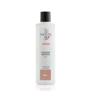 NIOXIN 3-Part System 3 Champú Limpiador para cabellos coloreados con ligero debilitamiento 300ml