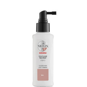 NIOXIN 3-Part System 3 Tratamiento del cuero cabelludo y del cabello para cabellos coloreados con ligera disminución 100ml
