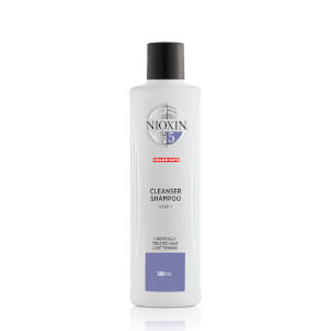NIOXIN Champú Limpiador Sistema 5 para cabellos tratados químicamente y ligeramente debilitados 300ml