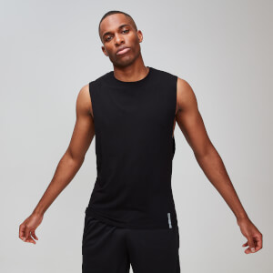 MSGM T-shirt in Black for Men Mens Clothing T-shirts Sleeveless t-shirts 