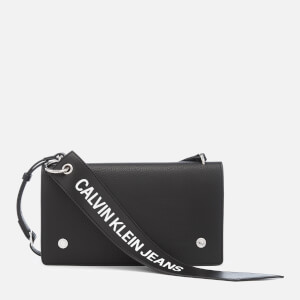 ★ ★ Women's CKJ Utility l Logo EW Flap Bag Calvin Klein CKJ Sculpted EW Flap With Chain 25 Mono | Buy